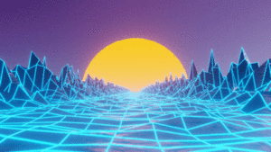 Day 22: Cliché 80s Wireframe Animation