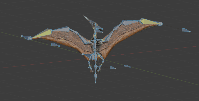 Day 96: Pterodactyl Rig
