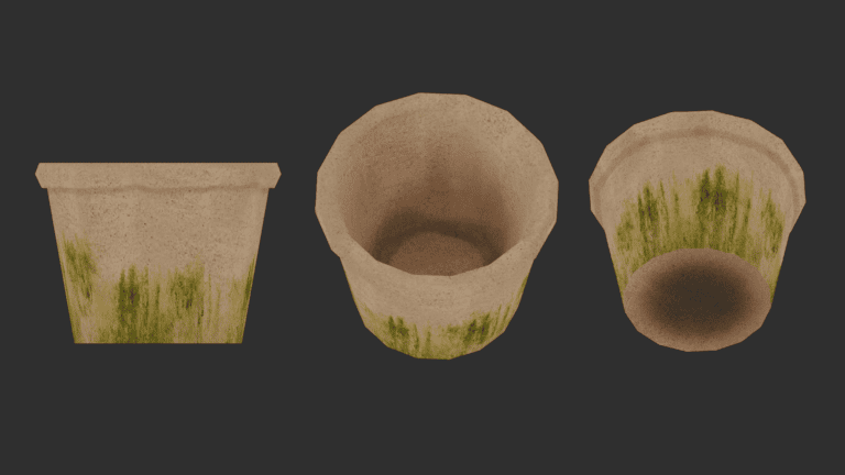 Day 107: Terracotta Vase Low Poly