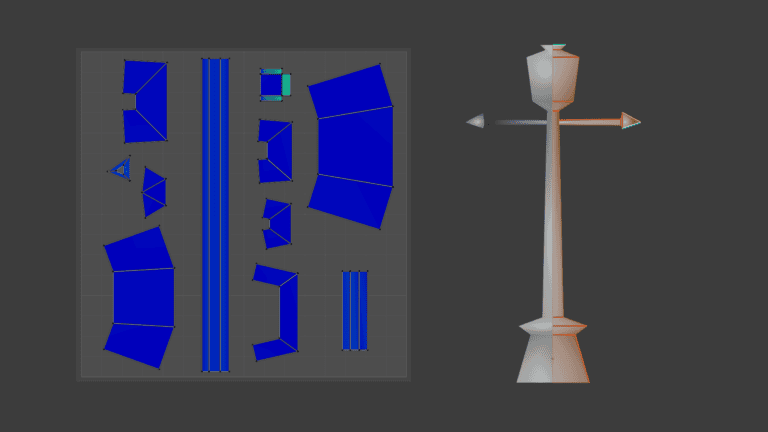 Day 114: Undercity Lamp Post UV Map (WoW PS1)