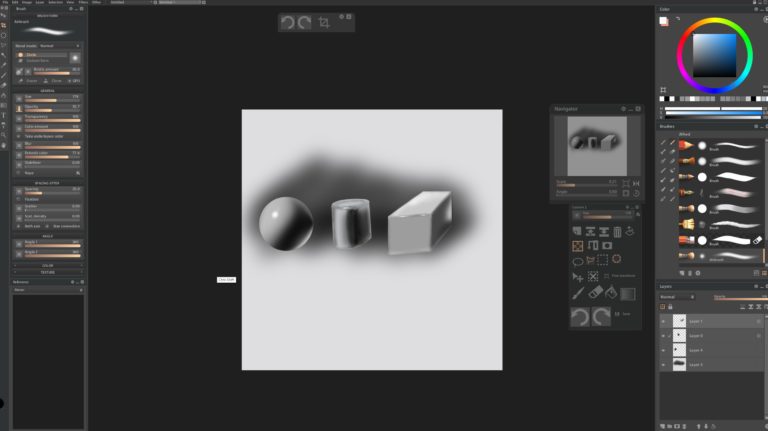 Paintstorm: the most configurable painting program