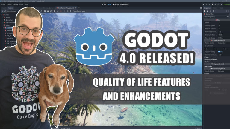 Godot 4.0 is here! Overview of Quality of Life Features and Workflow Enhancements